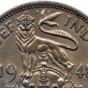 1 Shilling English crest