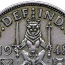 1 Shilling Scottish crest