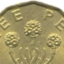 3 Pence - George VI