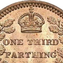 1/3 Farthing