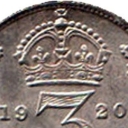 3 Pence - George V