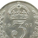 3 Pence - Edward VII