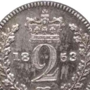 2 Pence - Victoria Young Head