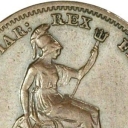 ½ Farthing