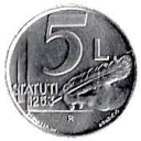 5 Lire