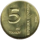 5 Tolarjev