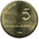 5 Tolarjev