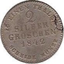2 Silber Groschen