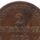 2 Pfennig = 1 Zweier